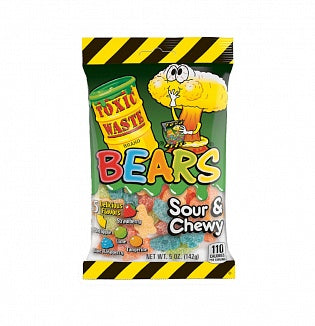 Toxic Waste Bears Bag - 142g (Box of 12)