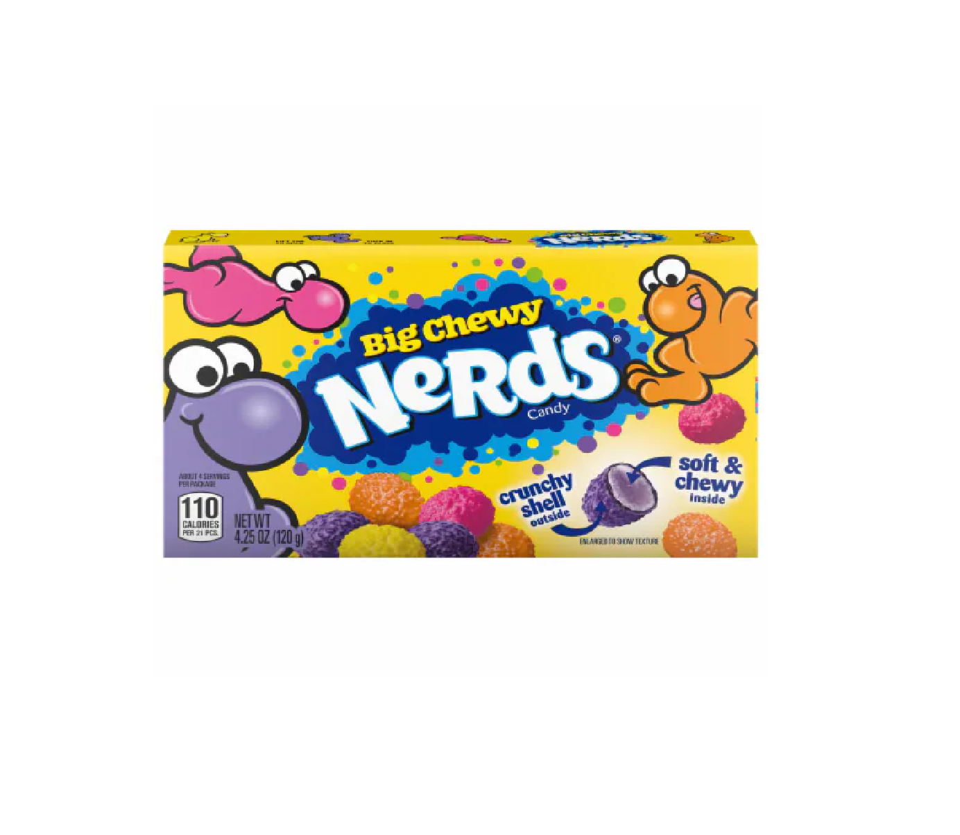 Nerds Big Chewy 120g – Box of 12