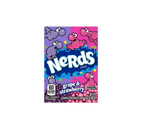 Nerds Grape & Strawberry 46.7g – Box of 36