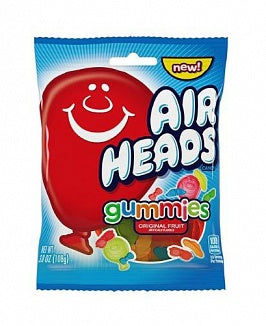 Airheads Gummies Original Fruits - 108g (Box of 12)