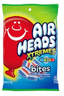 Airheads Xtremes Bites Blue Raspberry - 170g (Box of 12)