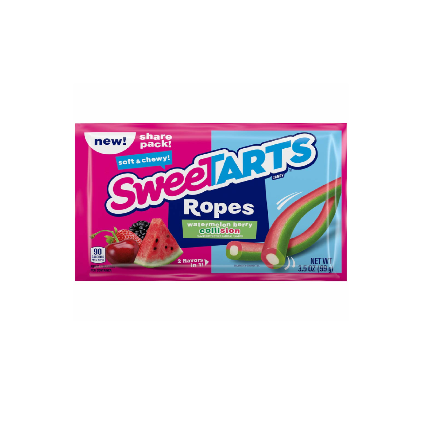 Sweetarts Ropes Watermelon Berry 99g – Box of 12