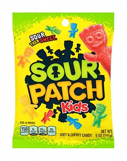 Sour Patch Kids - 141g (Box of 12)