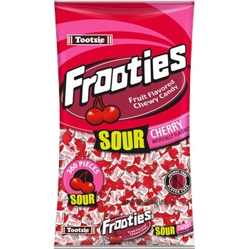 Tootsie Frooties 360ct (1.1kg) Bag - Sour Cherry
