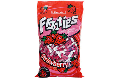 Tootsie Frooties 360ct (1.1kg) Bag - Strawberry