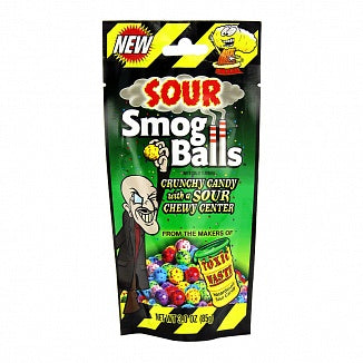 Toxic Waste Sour Smog Balls - 85g (Box of 16)