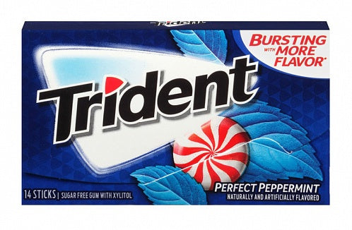 Trident Perfect Peppermint Gum (Box of 12)