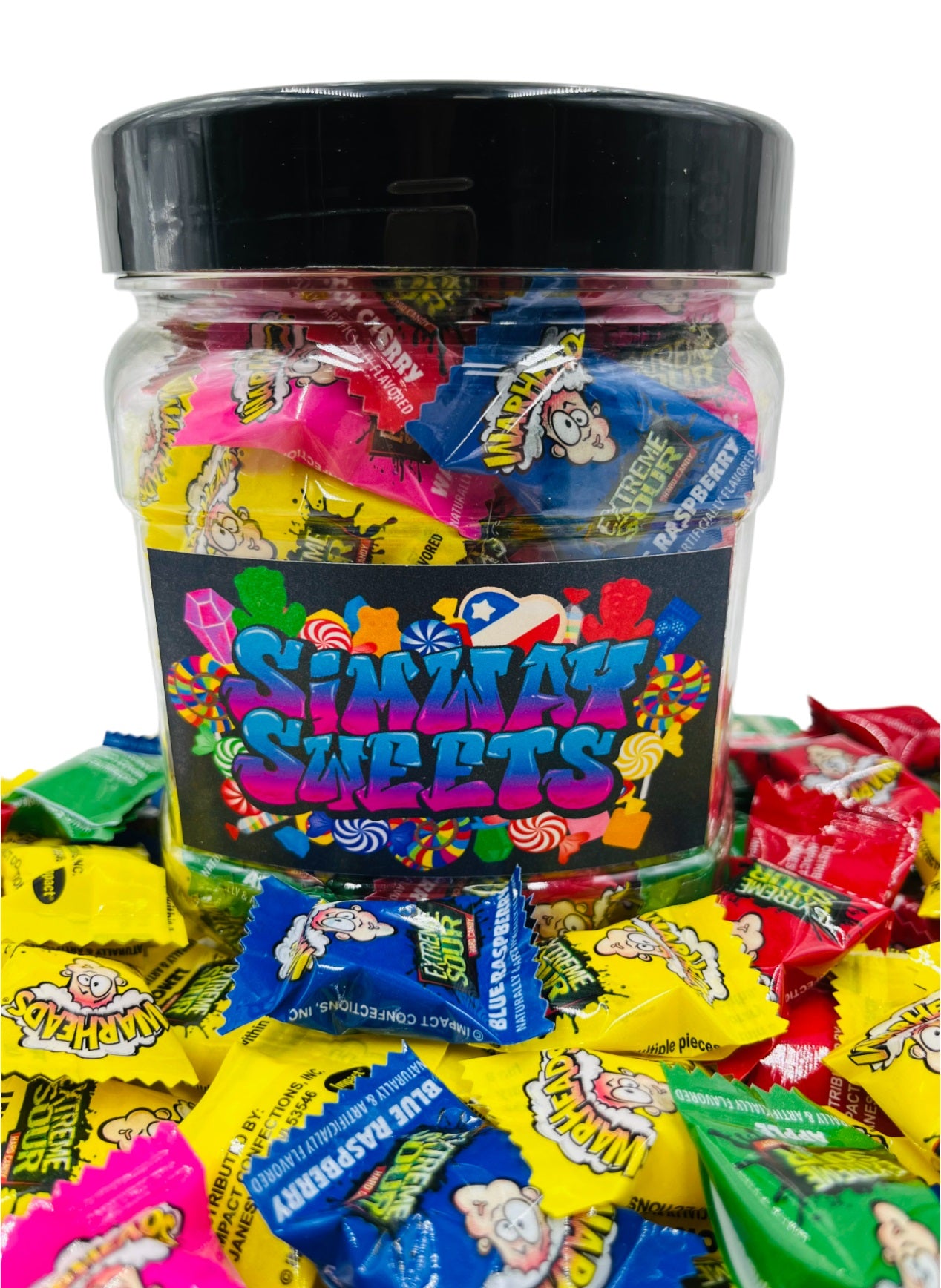 Warheads 435g Jar x 6