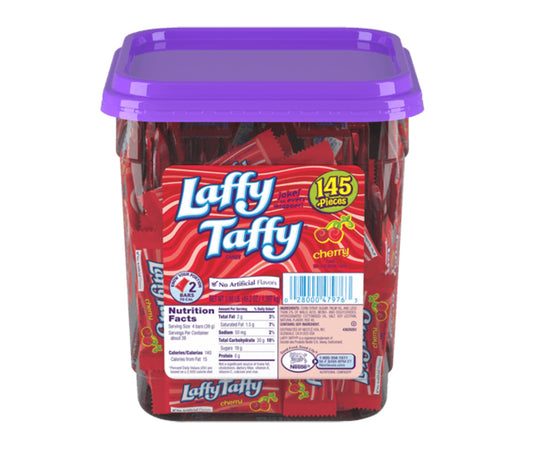 Laffy Taffy Cherry Mini’s 145 Pieces Tub