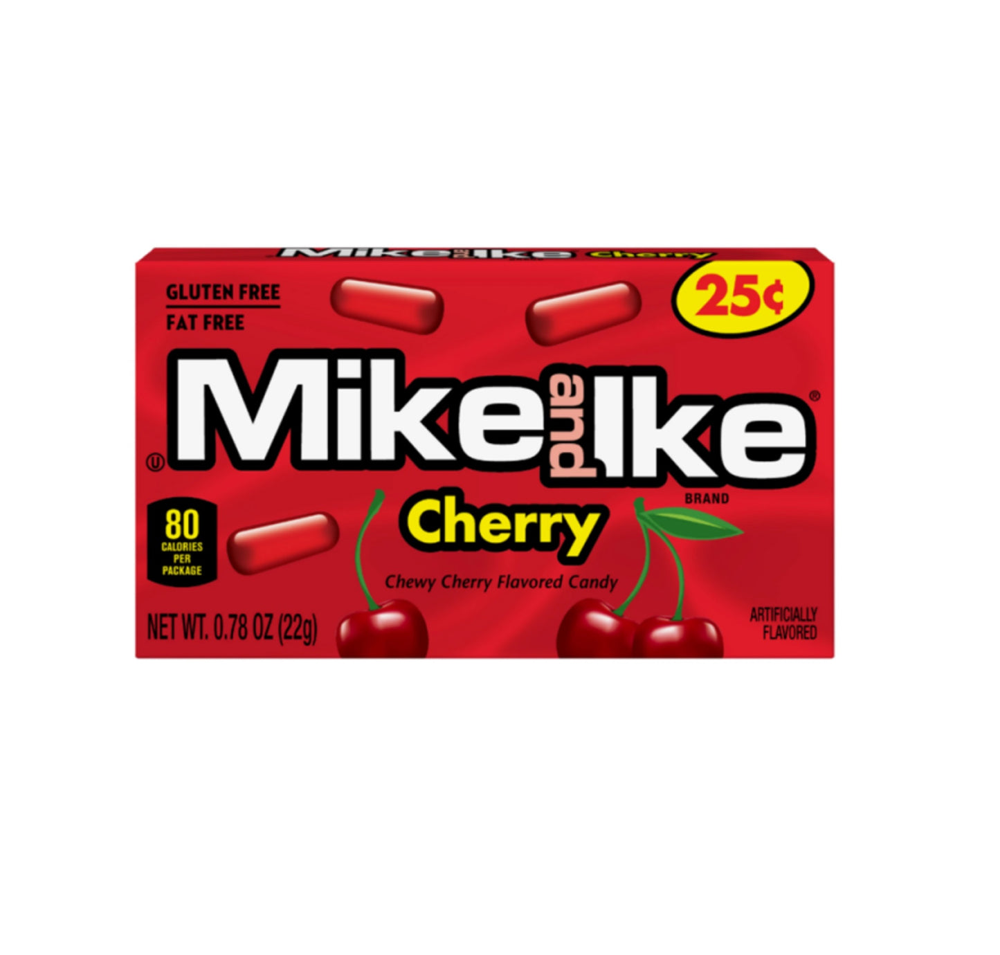 Mike & Ike Cherry Changemaker 22g – Box of 24