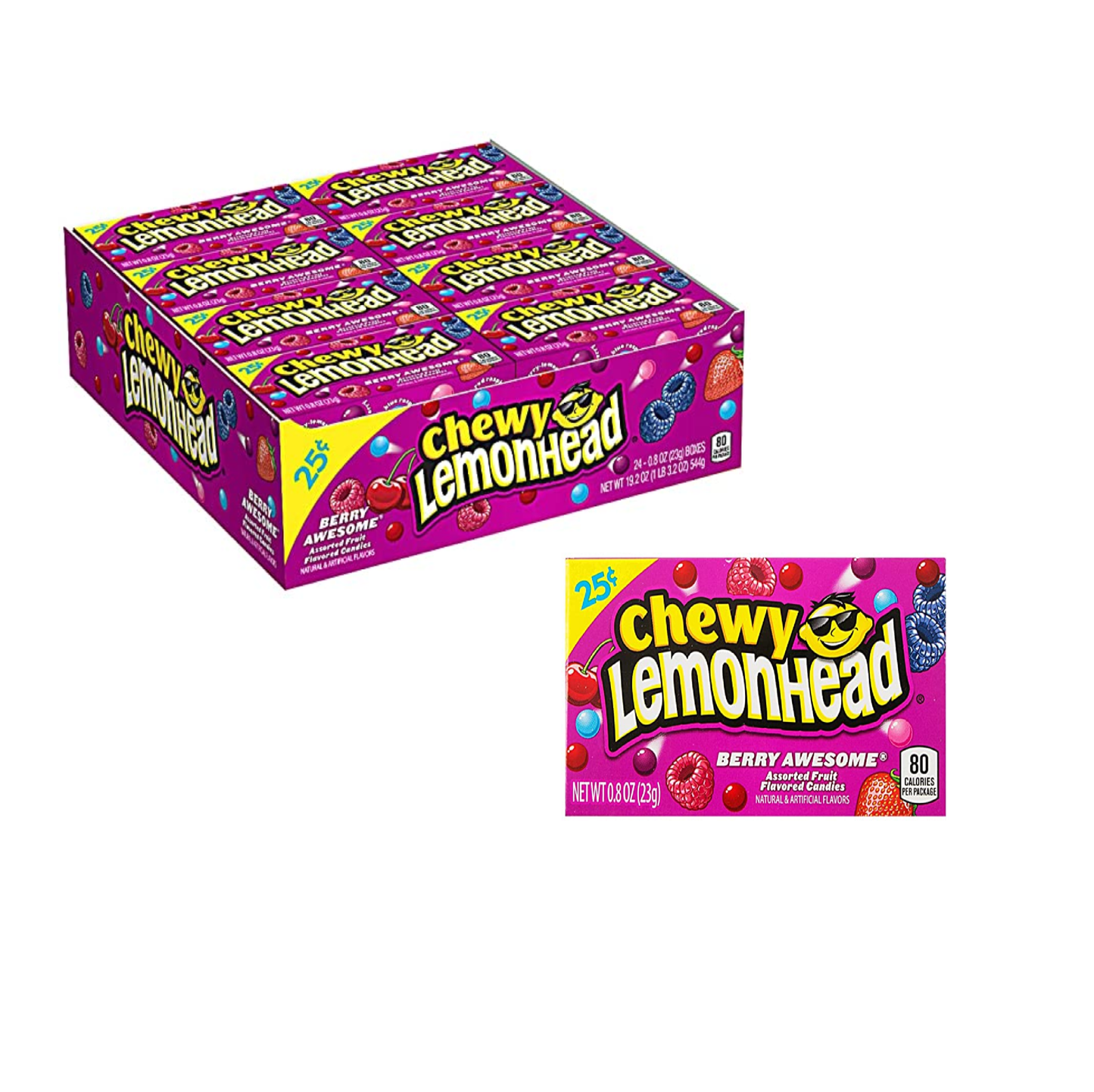 Lemonhead Berry Awesome 23g (24 Boxes)
