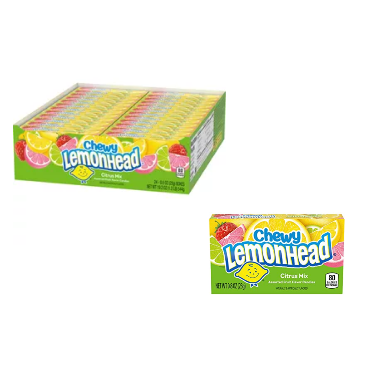 Lemonhead Citrus Mix 23g (24 Boxes)