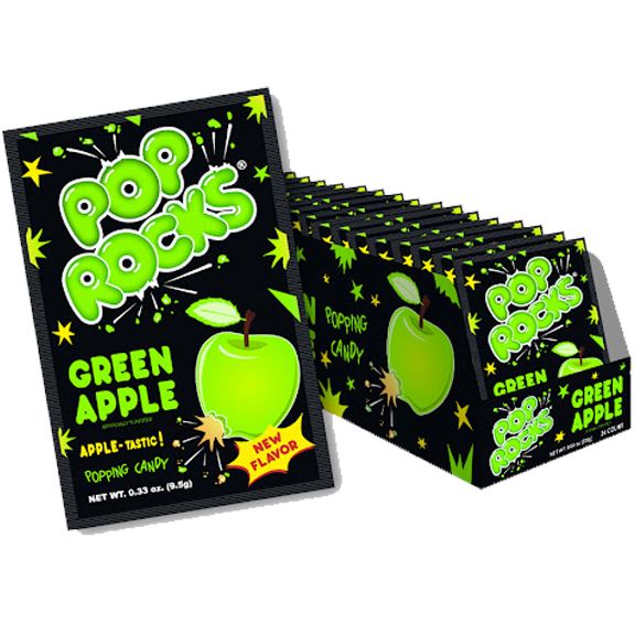 Pop Rocks Green Apple (Box of 24)