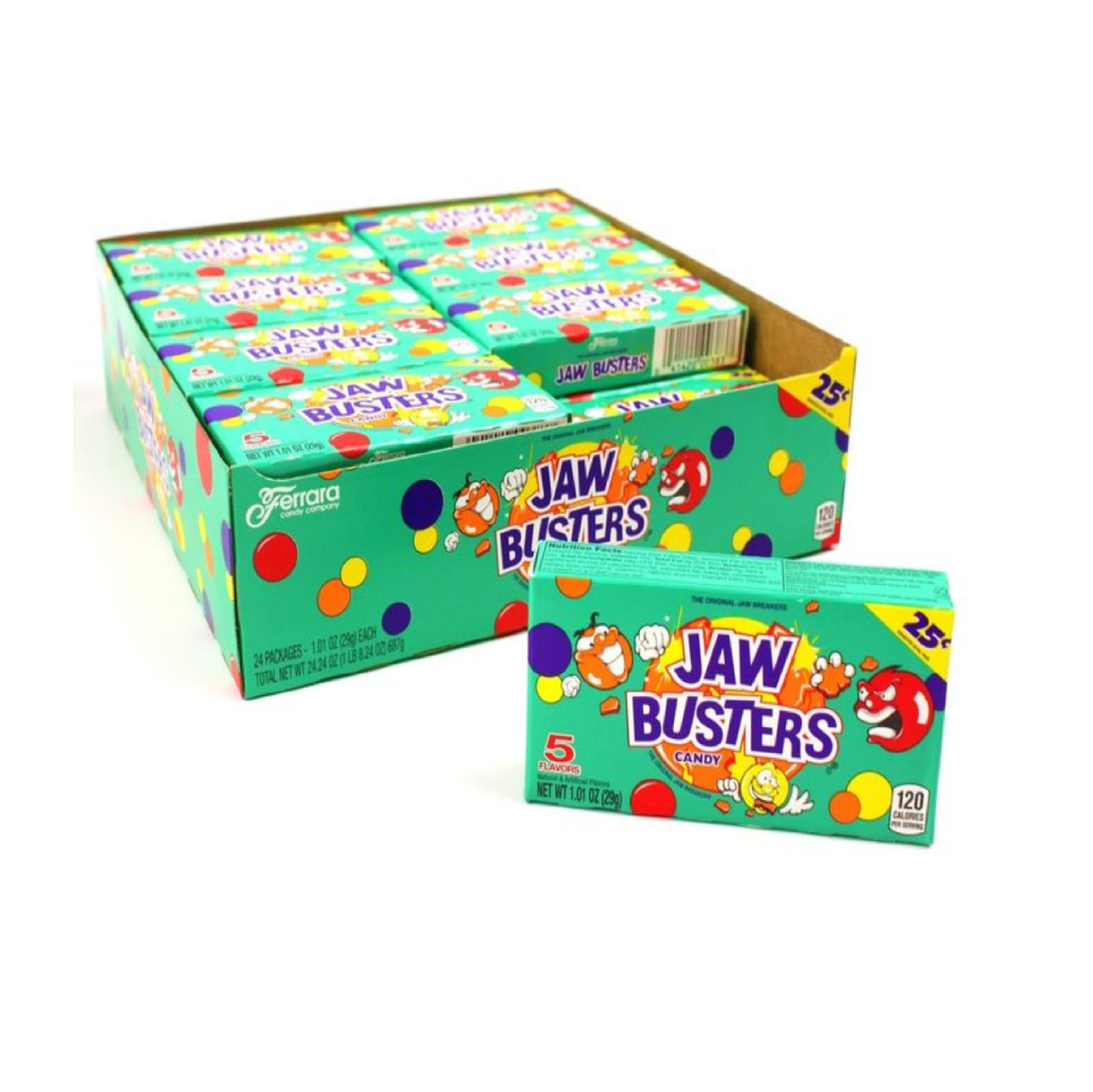 Jaw Busters 23g (24 Boxes)