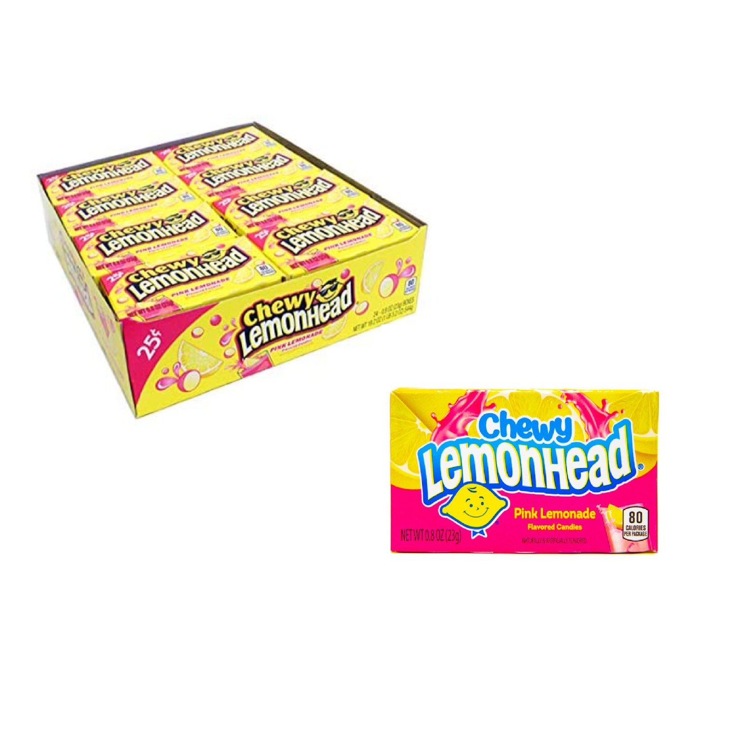 Lemonhead Pink Lemonade 23g (24 Boxes)